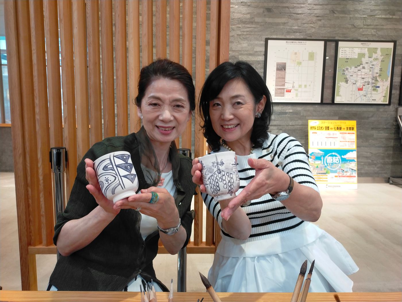 Kiyomizu Pottery Painting Experience in Kyoto