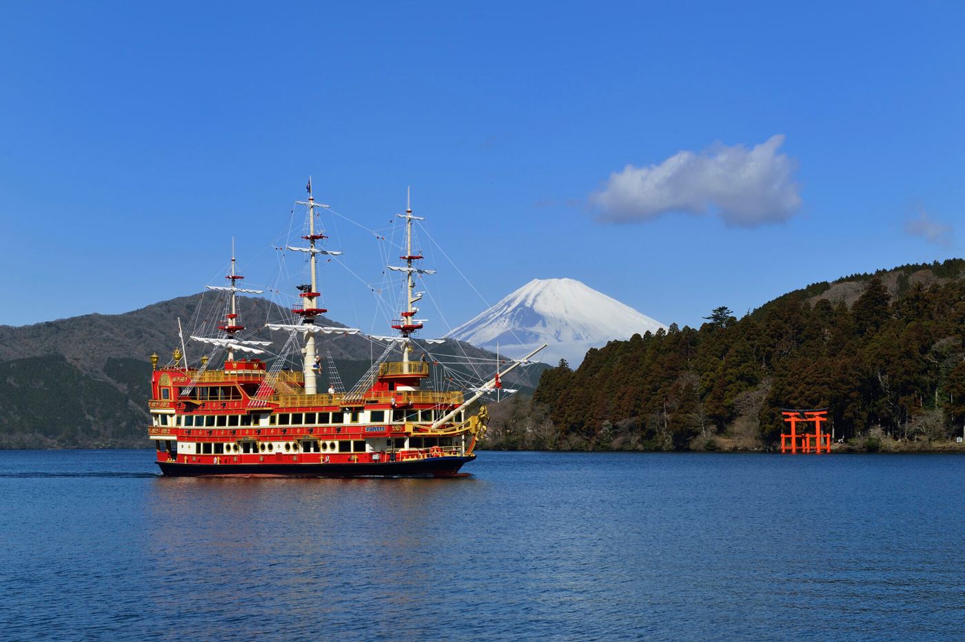 Mt. Fuji & Hakone Day Tour from Tokyo (Return by bullet train in option)