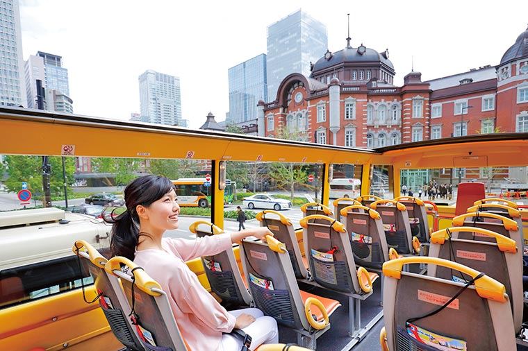【Double-Decker Open-Top Bus】 TOKYO Panorama Drive (Rainbow Bridge & Ginza)